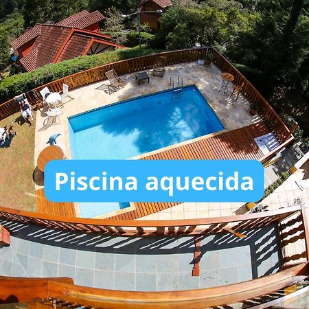 Chale Belga Em Condominio - 1,2 Km Do Centro Turistico Capivari Campos do Jordão المظهر الخارجي الصورة