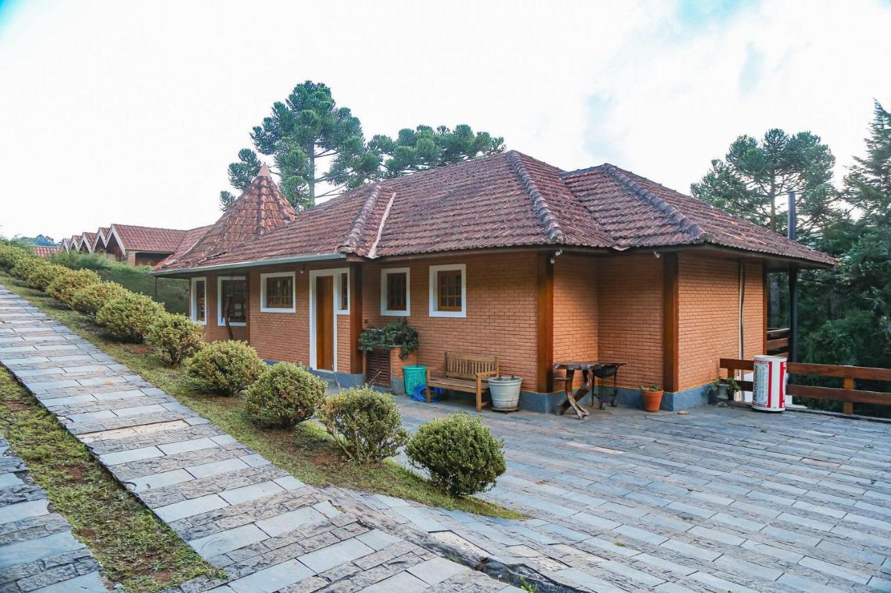 Chale Belga Em Condominio - 1,2 Km Do Centro Turistico Capivari Campos do Jordão المظهر الخارجي الصورة